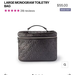 Chic Black Embossed Leather Bag